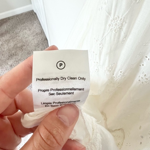 Anthropologie Payal Jain Fallon Eyelet Maxi Dress in White - Picture 12 of 13